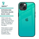 Cuba Blue Glass Case For iPhone 15