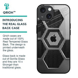 Hexagon Style Glass Case For iPhone 15