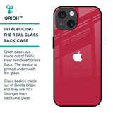 Solo Maroon Glass case for iPhone 15