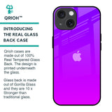 Purple Pink Glass Case for iPhone 15