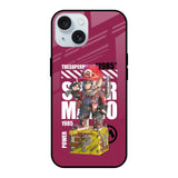 Gangster Hero iPhone 15 Glass Back Cover Online