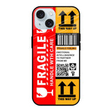 Handle With Care iPhone 15 Glass Back Cover Online