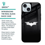 Super Hero Logo Glass Case for iPhone 15