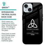 Everything Is Connected Glass Case for iPhone 15