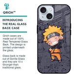 Orange Chubby Glass Case for iPhone 15