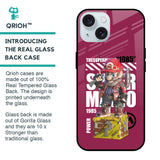 Gangster Hero Glass Case for iPhone 15