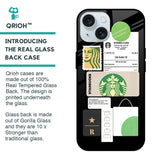 Coffee Latte Glass Case for iPhone 15