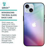 Abstract Holographic Glass Case for iPhone 15