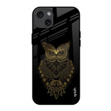 Golden Owl iPhone 15 Plus Glass Back Cover Online