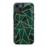 Abstract Green iPhone 15 Plus Glass Back Cover Online