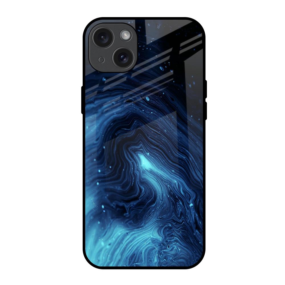 Dazzling Ocean Gradient iPhone 15 Plus Glass Back Cover Online