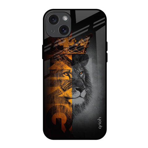 King Of Forest iPhone 15 Plus Glass Back Cover Online