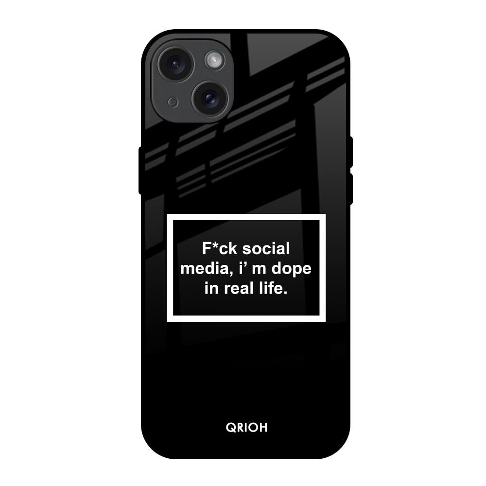 Dope In Life iPhone 15 Plus Glass Back Cover Online