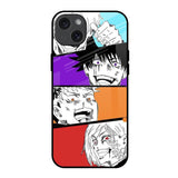 Anime Sketch iPhone 15 Plus Glass Back Cover Online