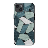 Abstact Tiles iPhone 15 Plus Glass Back Cover Online