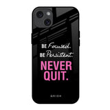 Be Focused iPhone 15 Plus Glass Back Cover Online