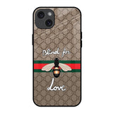 Blind For Love iPhone 15 Plus Glass Back Cover Online