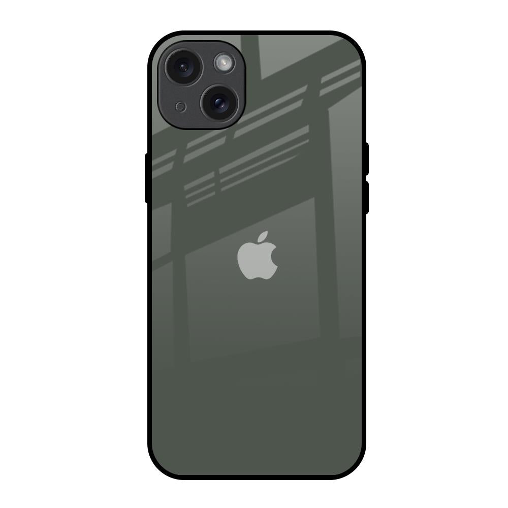 Charcoal iPhone 15 Plus Glass Back Cover Online