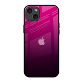 Purple Ombre Pattern iPhone 15 Plus Glass Back Cover Online
