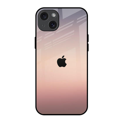 Golden Mauve iPhone 15 Plus Glass Back Cover Online