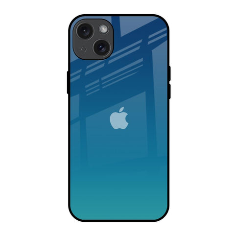 Celestial Blue iPhone 15 Plus Glass Back Cover Online