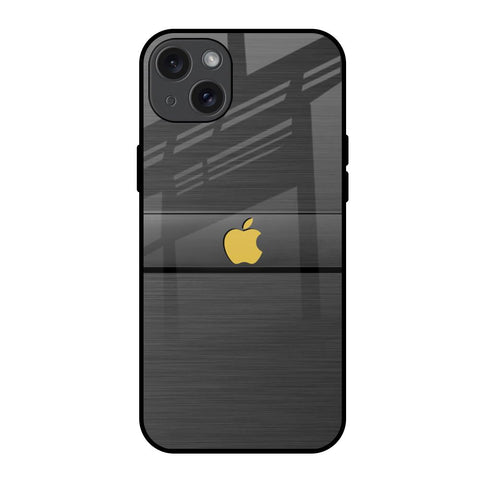 Grey Metallic Glass iPhone 15 Plus Glass Back Cover Online