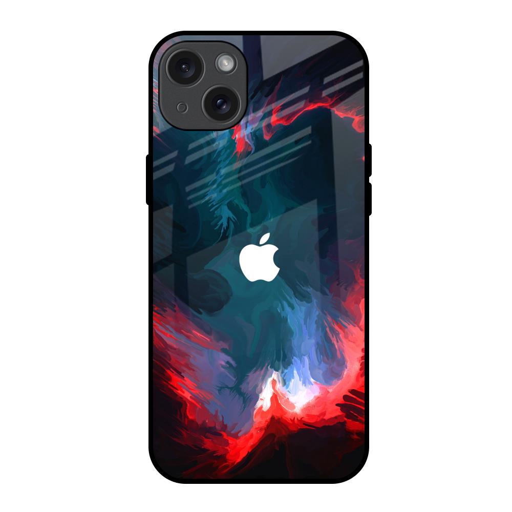 Brush Art iPhone 15 Plus Glass Back Cover Online