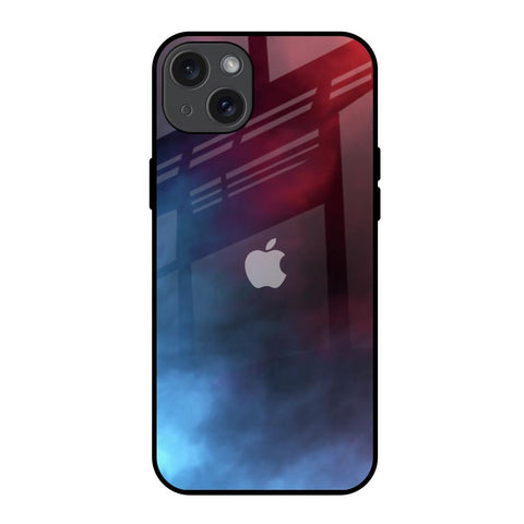 Smokey Watercolor iPhone 15 Plus Glass Back Cover Online