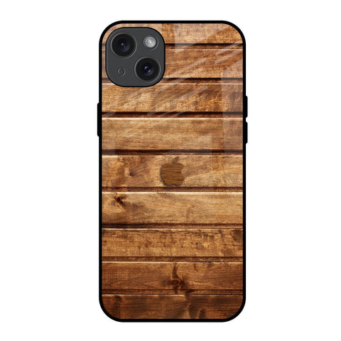 Wooden Planks iPhone 15 Plus Glass Back Cover Online
