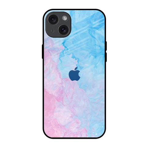 Mixed Watercolor iPhone 15 Plus Glass Back Cover Online