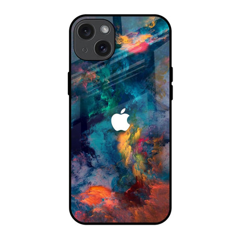 Colored Storm iPhone 15 Plus Glass Back Cover Online