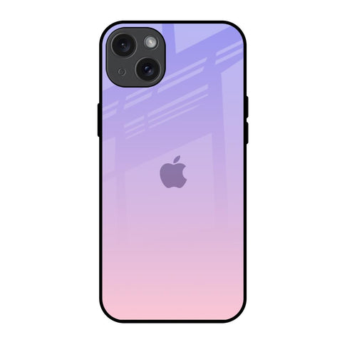 Lavender Gradient iPhone 15 Plus Glass Back Cover Online