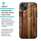 Timber Printed Glass Case for iPhone 15 Plus