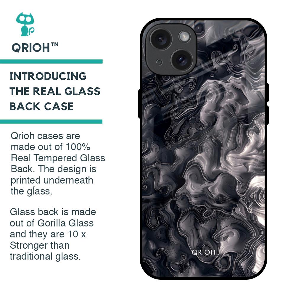 Cryptic Smoke Glass Case for iPhone 15 Plus