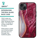 Crimson Ruby Glass Case for iPhone 15 Plus