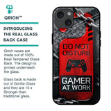 Do No Disturb Glass Case For iPhone 15 Plus
