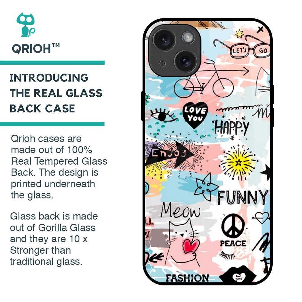 Just For You Glass Case For iPhone 15 Plus