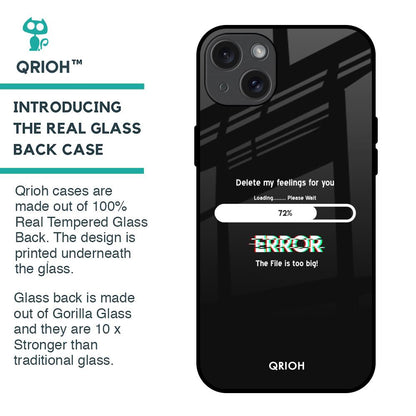 Error Glass Case for iPhone 15 Plus