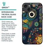 Owl Art Glass Case for iPhone 15 Plus