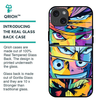 Anime Legends Glass Case for iPhone 15 Plus
