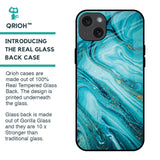 Ocean Marble Glass Case for iPhone 15 Plus
