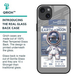 Space Flight Pass Glass Case for iPhone 15 Plus
