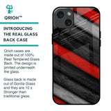 Soft Wooden Texture Glass Case for iPhone 15 Plus