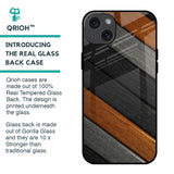 Tri Color Wood Glass Case for iPhone 15 Plus