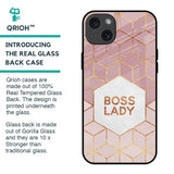 Boss Lady Glass Case for iPhone 15 Plus