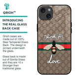 Blind For Love Glass Case for iPhone 15 Plus