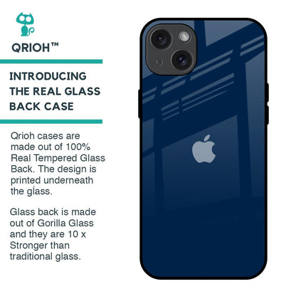 Royal Navy Glass Case for iPhone 15 Plus