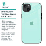 Teal Glass Case for iPhone 15 Plus