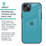 Oceanic Turquiose Glass Case for iPhone 15 Plus