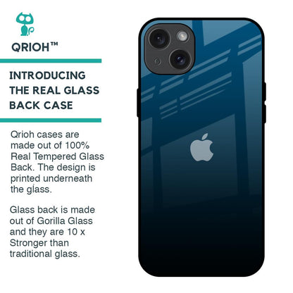 Sailor Blue Glass Case For iPhone 15 Plus